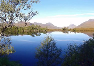 The road north of Ullapool